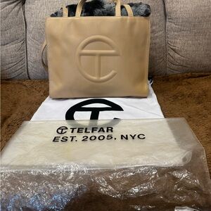 Telfar Beige Tote Bag